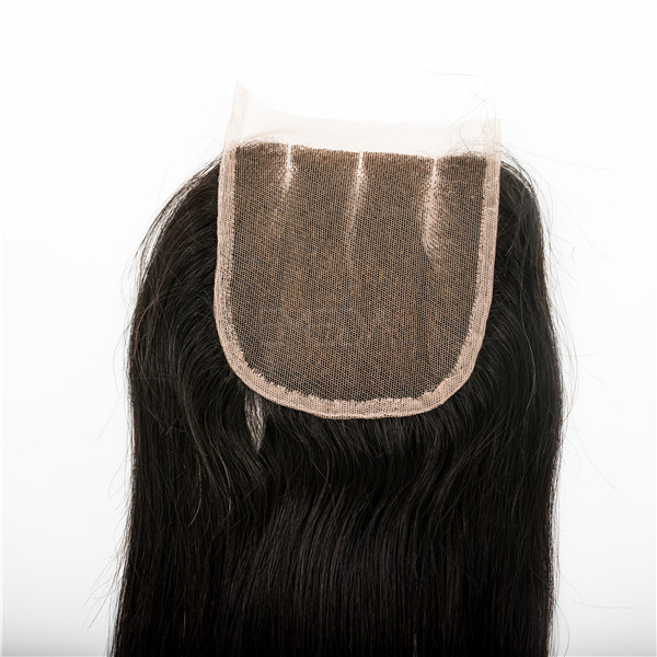 three part lace closure with baby hair lp113